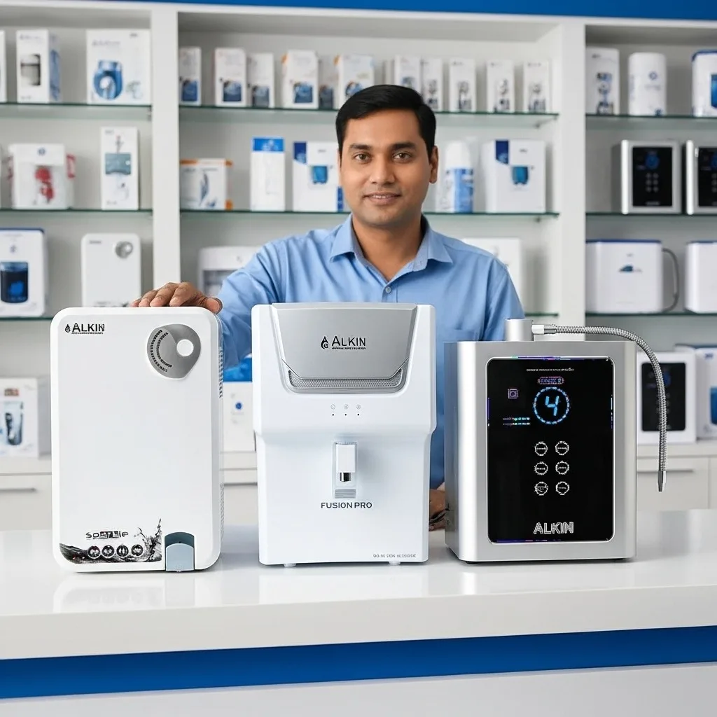 ALKIN Shop-in-Shop Counter Display